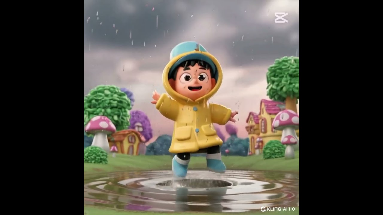 🌧️ Rain, Rain, Happy Play 🌧️|Nursery rhymes| kids poems | 