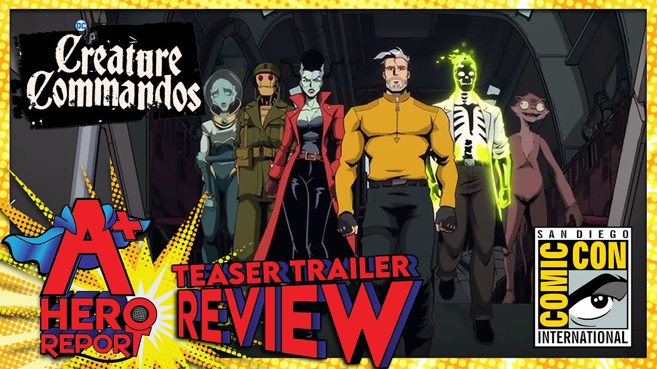 Creature Commandos SDCC Teaser TRAILER REVIEW - Task Force M! | James ...