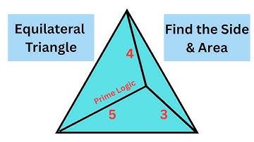 Los dit waanzinnige Olympiade-meetkundeprobleem op | Truc met afstanden in gelijkzijdige driehoeken
