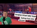 European Virtual Table Tennis Challenge Finals 2024 - Ich war da!