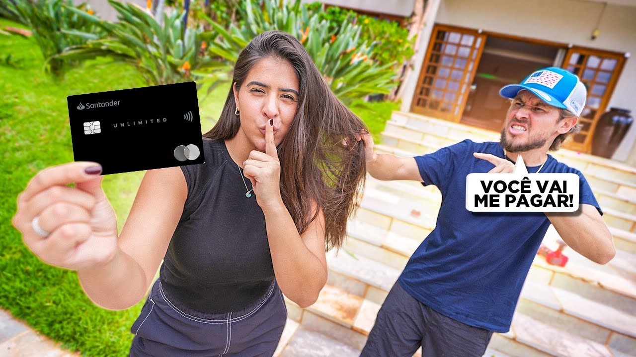 PEGUEI O CARTÃO ESCONDIDO DO RENAN E GASTEI TUDO EM JOGO