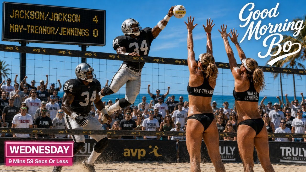 Bo Jackson Battle Arena Wednesday Show | Good Morning Bo! 9 Minute Edition