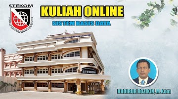 SISTEM BASIS DATA SKS201 DATABASE DAN TABEL - Kuliah Online Universitas Sains & Teknologi Komputer