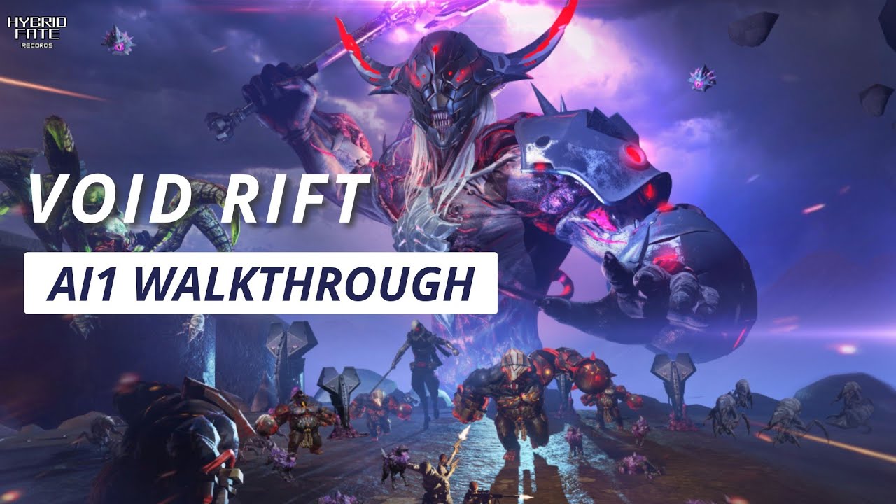 [CrossFire China] Void Rift (AI1)! - YouTube