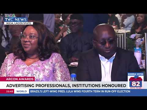 ARCON AWARDS: Advertising Professional, Institutions Honoured