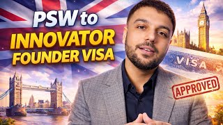 PSW to Innovator Founder Visa 🇬🇧 || eCommerce to ILR in 3-Years 😱