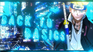 BACK TO BASICS PART 1 [AMV/EDIT] BEGINNER TUTORIAL SERIES ALIGHT MOTION!