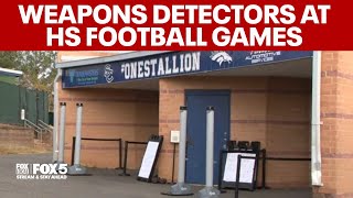 Fairfax County high schools install weapon detectors at football games