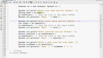 Week 04 String, Scanner, and Java API Part 8