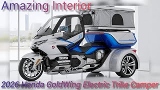 2026 Honda GoldWing Electric Trike Camper – Next-Gen Electric Touring Experience