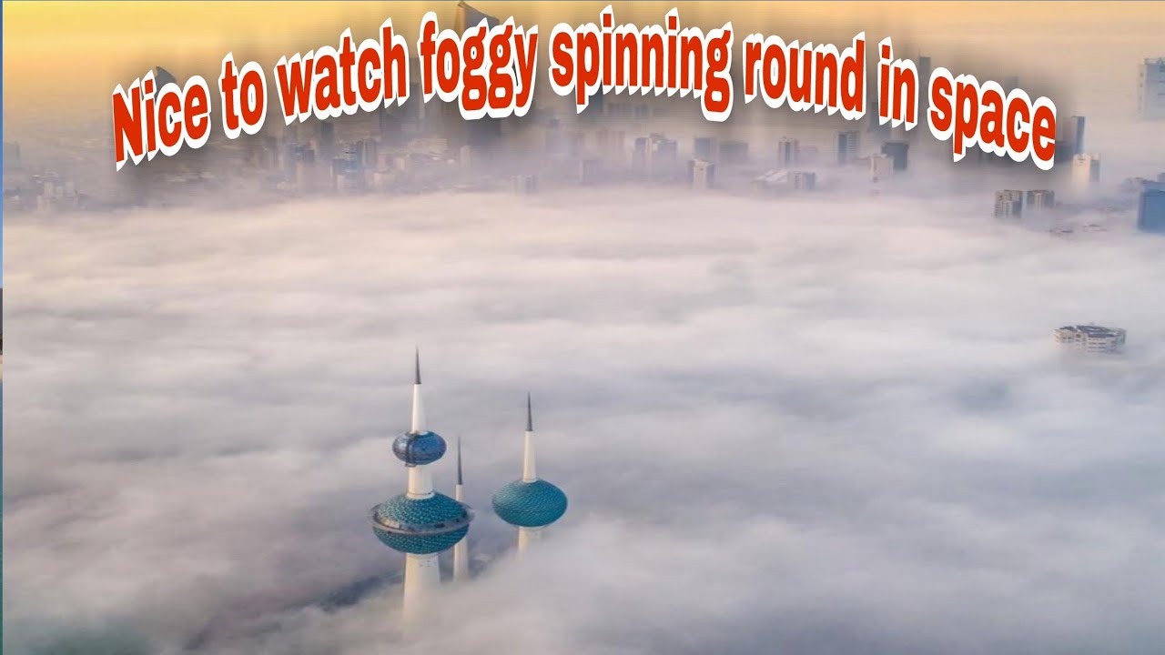 foggy weather in Kuwait