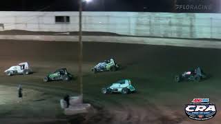 AMSOIL USAC CRA Sprint Car Highlights | Arizona Speedway | Hall of Fame Classic | 10/2/2021