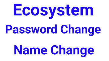 password change.