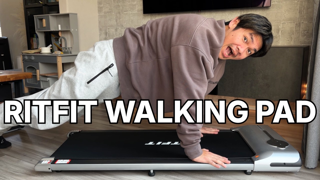 Лучший бюджетный коврик для ходьбы для домашних спортзалов? Обзор тренажера для ходьбы RITFIT.