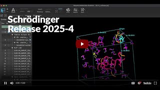 Schrödinger Release 2025-4 | Materials Science - New Features
