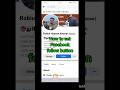 how to set follow button Facebook profile