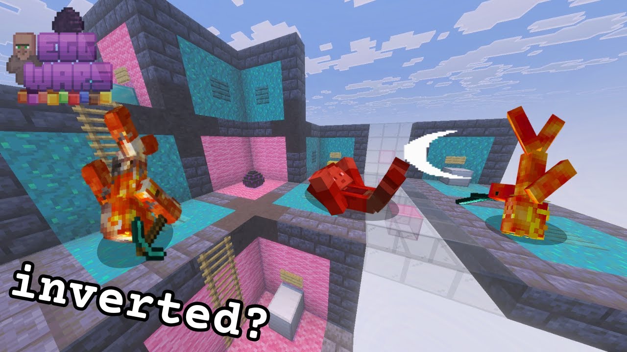 EGGWARS DUOS in the DEEP DARK?! // Cubecraft BE
