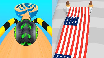 Going Balls VS Flag Painters - All Levels SpeedRun Gameplay Android iOS Ep 3