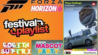Forza Horizon 6 Photo Challenge CultClassic Festival Playlist Horizon Mascot Party - GogetaSuperx