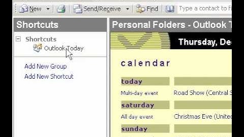 Microsoft Office Outlook 2003 Sort your task list