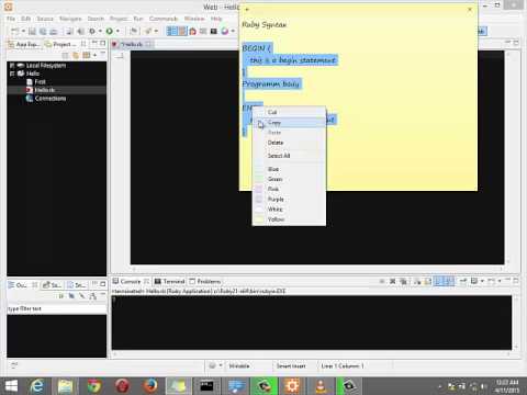 5) Ruby Syntax