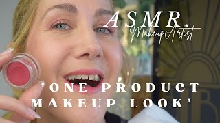 ASMR Makeup artist | One product makeup full Tutorial (soft spoken/whisper ) screenshot 3
