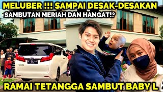 CRYING AND JOYFUL!? HUNDREDS OF CITIZENS WELCOMED BABY L'S RETURN FROM BUNDA Maternity Hospital