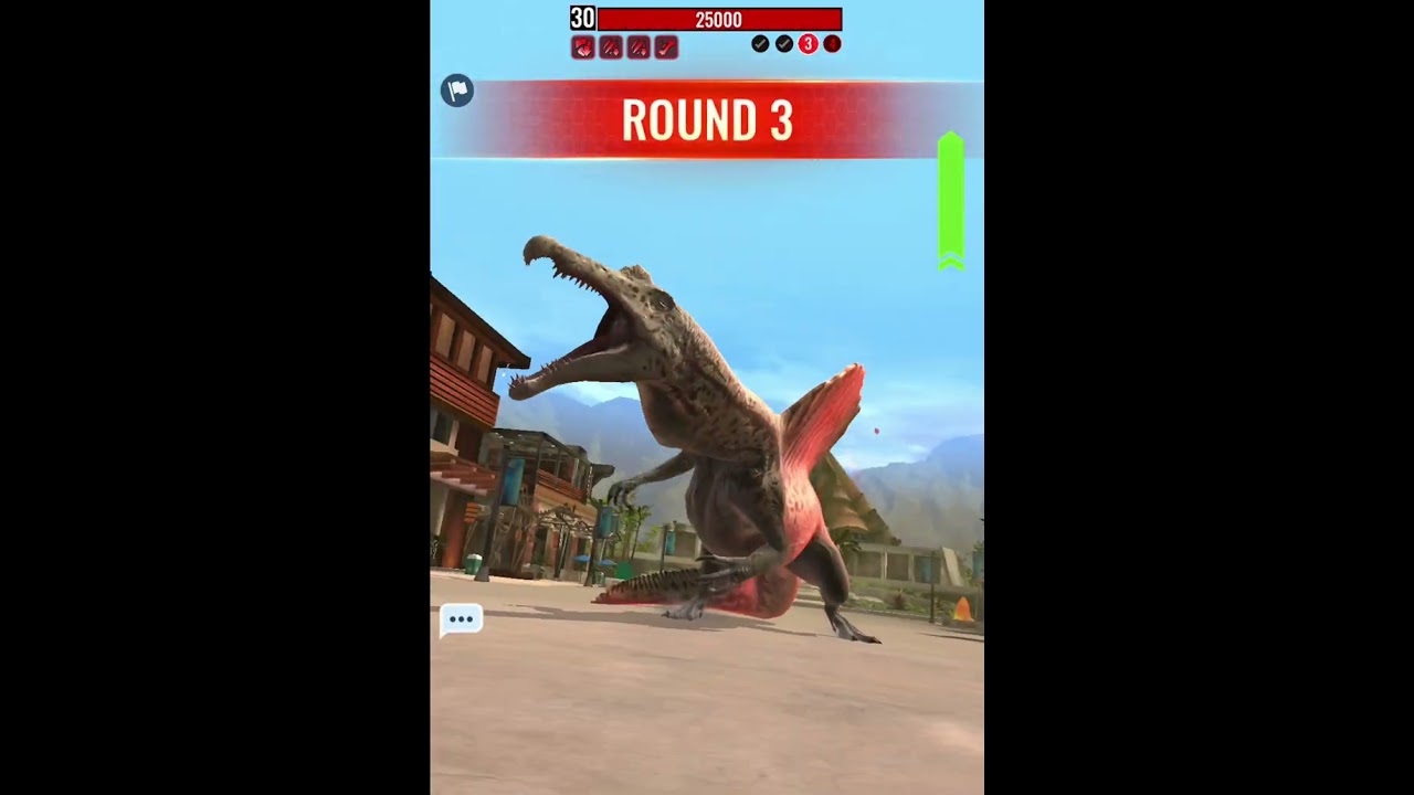 Jurassic World Alive Spinosaurus Boss Raid with lvl 30 Indolycan 💀