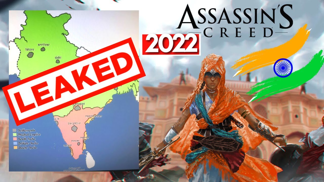 Assassin S Creed India 2022 Map Leaked Youtube India Map New 2022