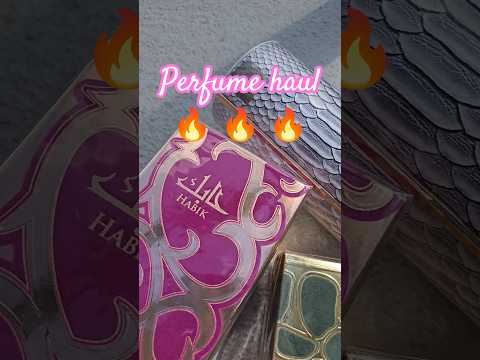 PERFUME HAUL ASMR 😳✨ | UNBOXING VIRAL FRAGRANCES #asmr #unboxing #shorts #short
