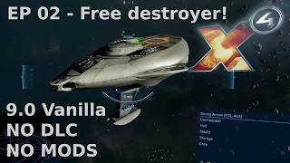 X4 Foundations 9.0 Tutorial Series - Episode 2 - How to get a free large warship