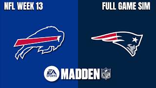 Madden Simulation 26-27 Season | Buffalo Bills Week 13