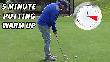 My 5 Minute Pre-Round Putting Warm Up