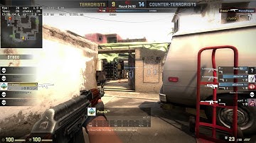 CS:GO 1v5 Clutch + Bomb Plant [Mirage]