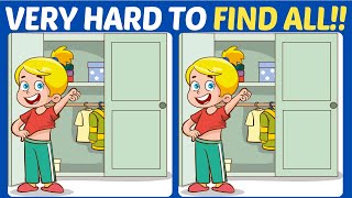 【Spot the difference】Master Your Mind in 10 minutes! Can You Find All?【Find the difference】