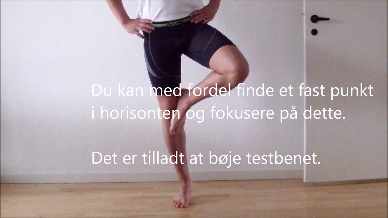 stå på et ben stå på et ben