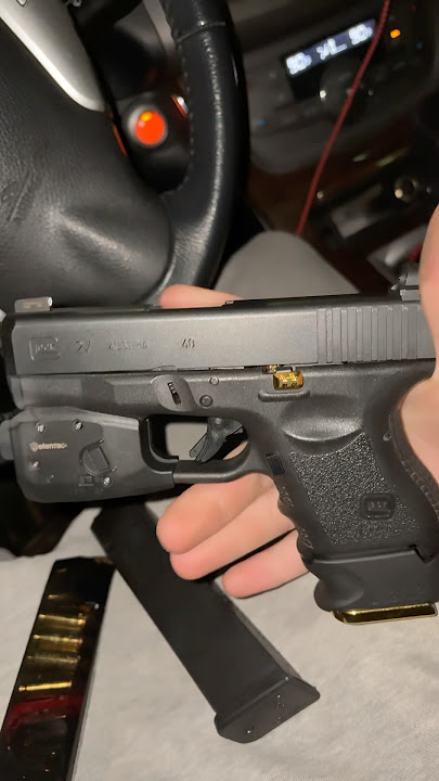 Glock 27 with extended mag🔥🔥🤩 #airsoft #viral #edc #shorts