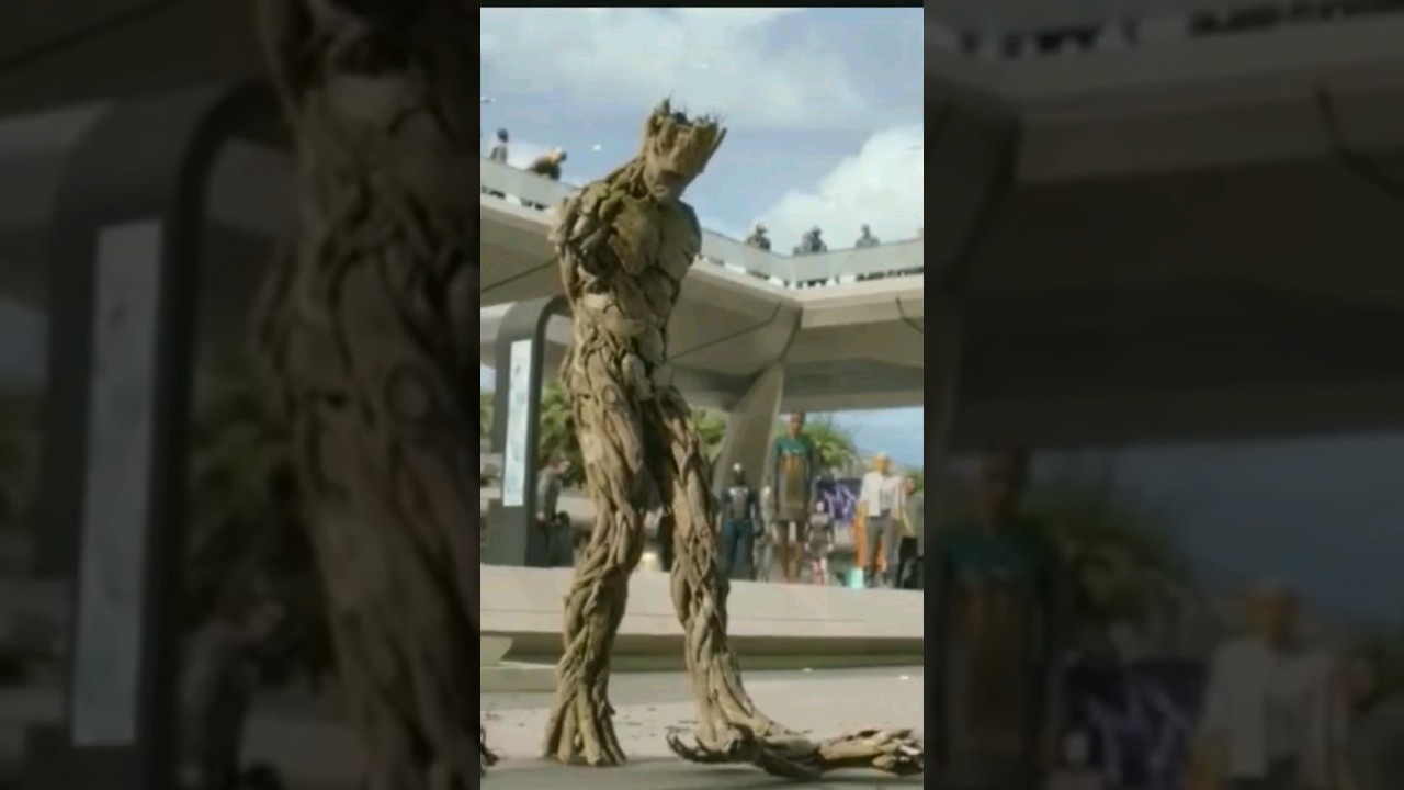 How Rocket and Groot Meet 😍 