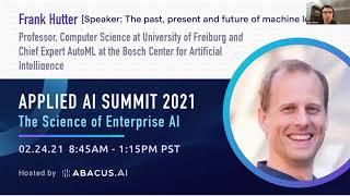 AutoML: AI that builds | Frank Hutter | Applied AI 2021 Pt 2