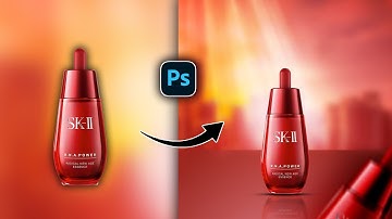 Skin care product advertising design || Product manipulation Photoshop #productmanipulation