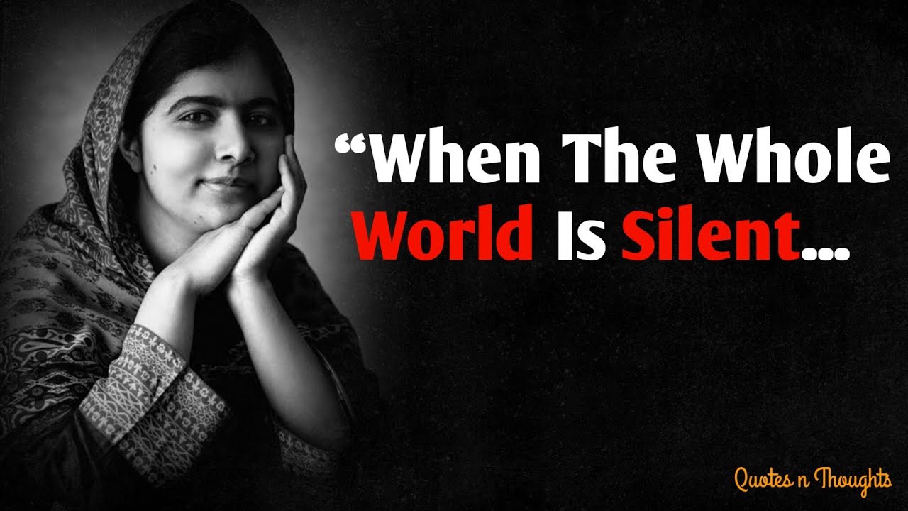 Malala Yousafzai Quotes That Have Changed The World | World Malala Day