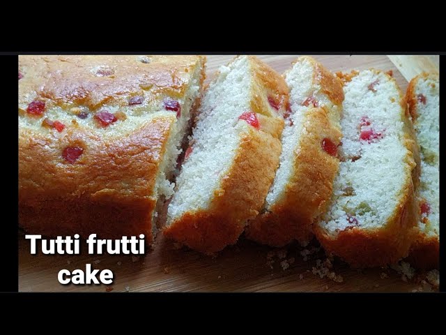 Tutti frutti cake with premix | eggless tutti frutti cake - Christmas cake recipe | Healthy and Tasty channel