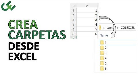 Crear carpetas en Windows desde Excel con VBA