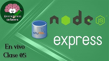 API.-  Clase 05 de la creación de una API REST en NODE - en vivo para Principiantes 🤓| Aprendiendo