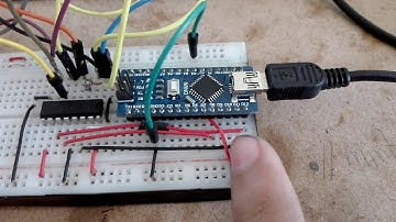 Arduino nano control relay 5V 8 channel with 74HC595