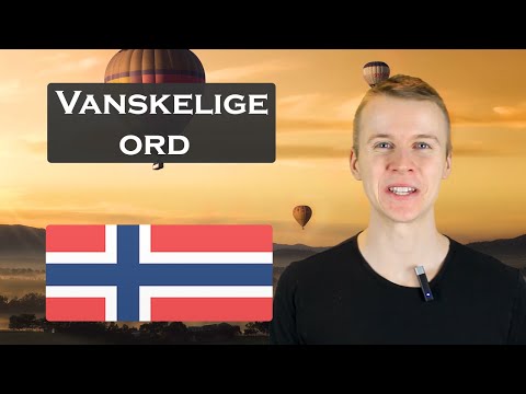 Vanskelige ord å uttale! | Bokmål | Norsk språk