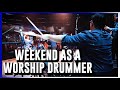 Weekend As a Worship Drummer!! // Vlog #17