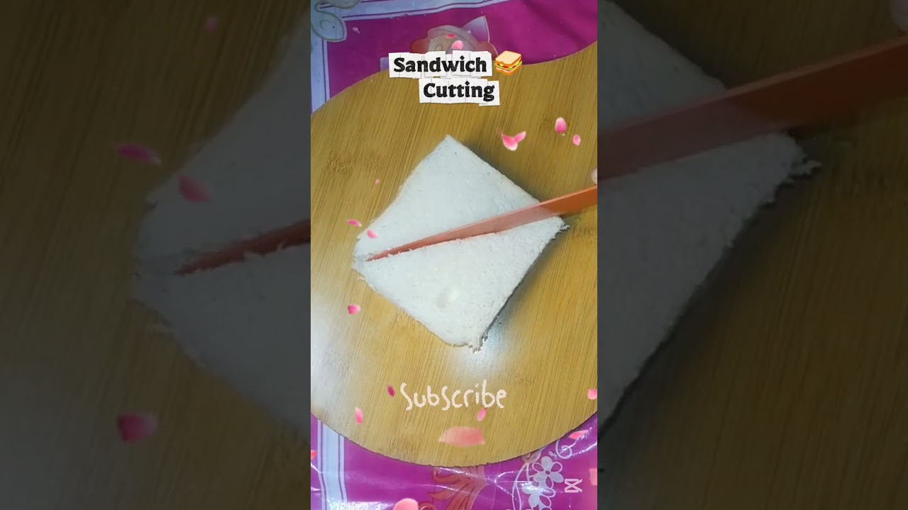 The New Way to cutt a sandwich 