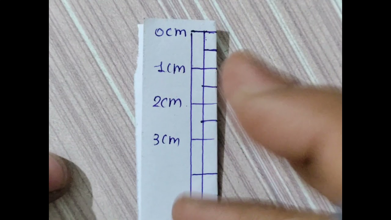 Paper Scale Of Least Count 0.5 Cm And 0.2 Cm. [Activity-1] (Cbse Term-1)