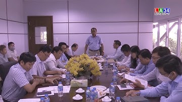 Lãnh đạo huyện Cần giuộc kiểm tra tiến độ triển khai các dự án trên địa bàn huyện  I LONG AN TV